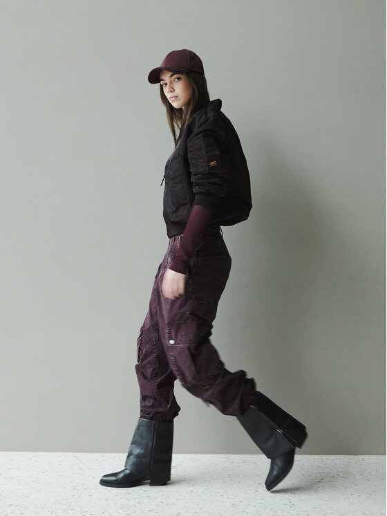 G-Star Raw G-Star Raw Куртка бомбер D26973 C143 Чорний Loose Fit