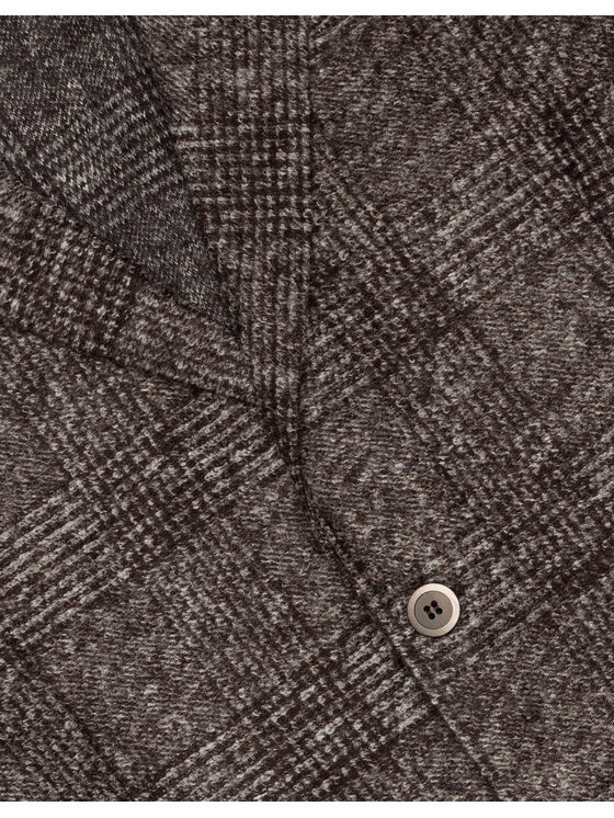 Borgio Borgio Marynarka avella_br Brązowy Slim Fit
