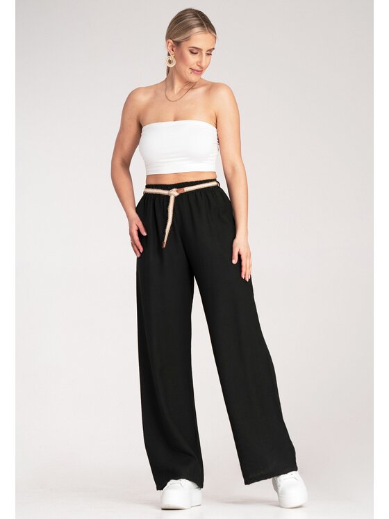 FIGL FIGL Pantaloni di tessuto M1149 Nero Comfort Fit