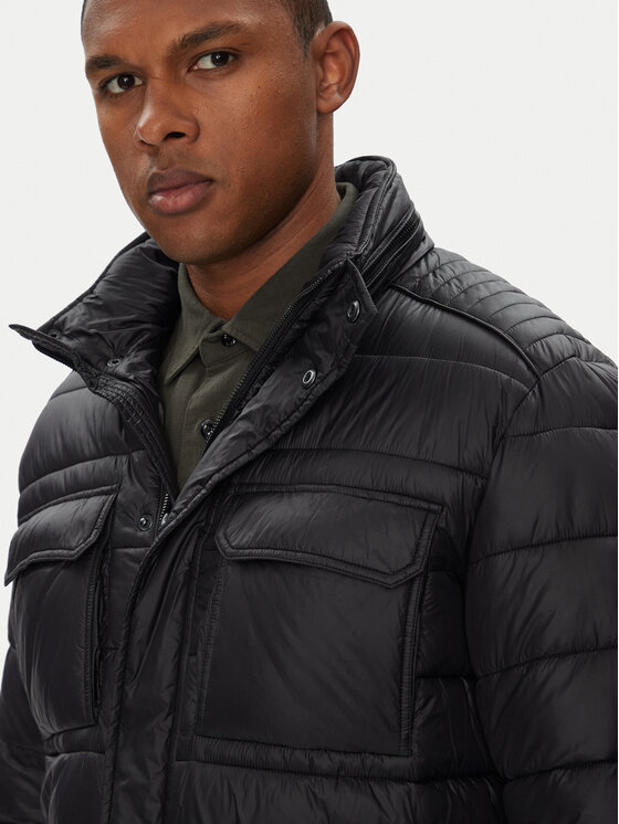 KARL LAGERFELD KARL LAGERFELD Bunda pro přechodné období 505025 553590 Černá Regular Fit