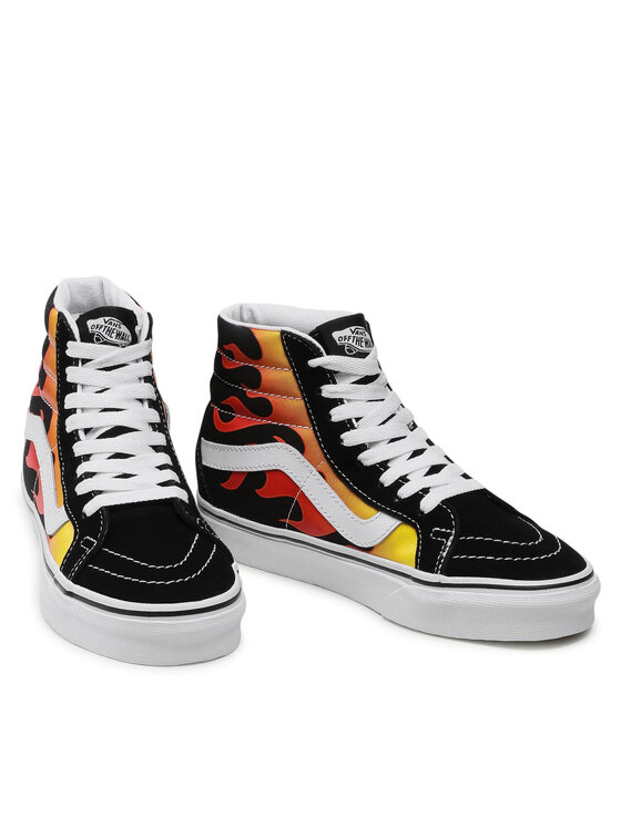 Vans discount sk8hi black