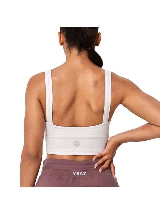 Yeaz Yeaz Top REAL BABE Biały Slim Fit