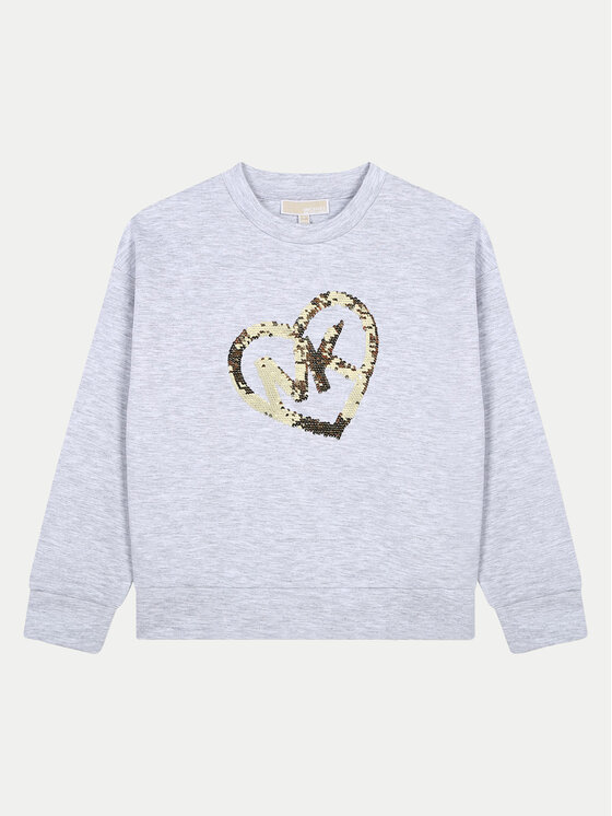 MICHAEL KORS KIDS MICHAEL KORS KIDS Світшот R30148 M Сірий Regular Fit