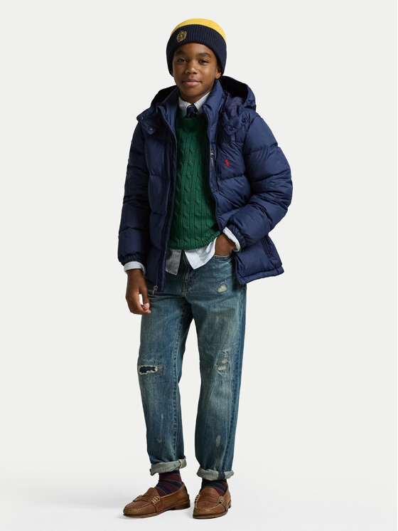 Polo Ralph Lauren Polo Ralph Lauren Пухено яке 323969861002 Тъмносин Regular Fit