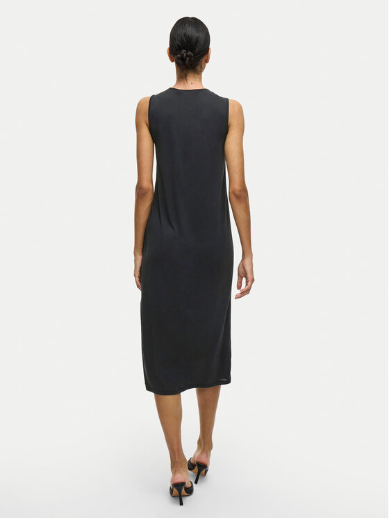 Vila Vila Vestito estivo Modala 14101675 Nero Regular Fit