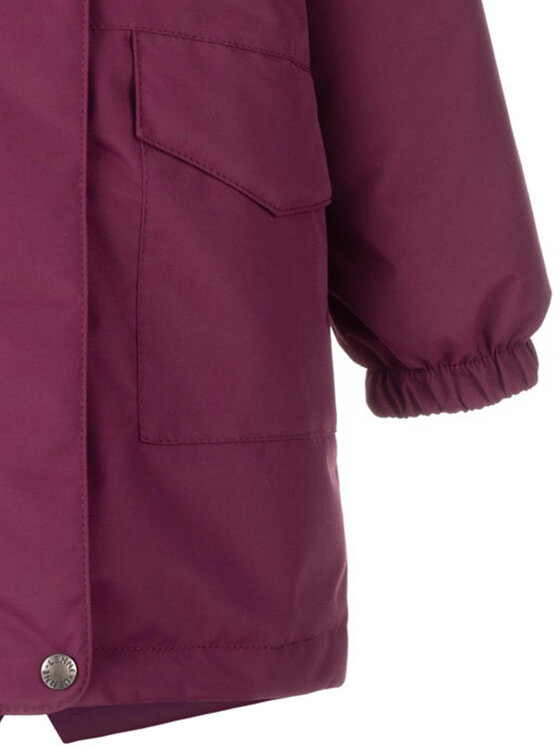 Lenne Lenne Kurtka anorak 23334-602 Bordowy Basic Fit