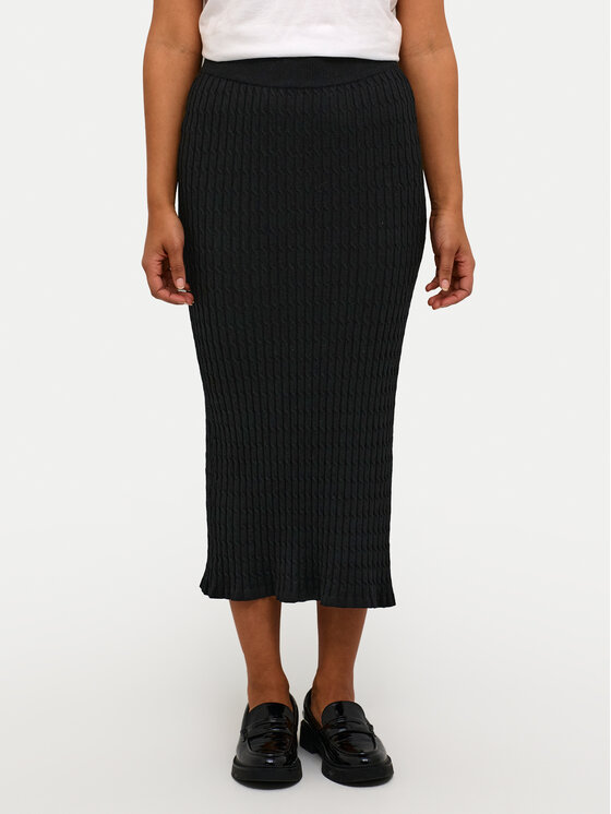 Kaffe Kaffe Пола тип молив Silla 10509053 Черен Regular Fit