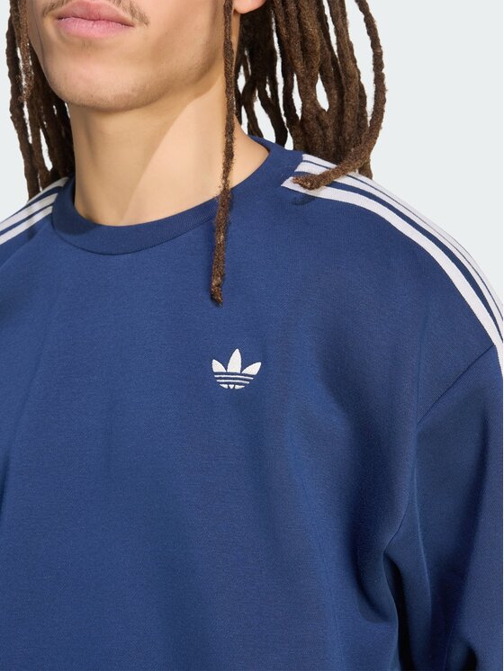 adidas adidas Longsleeve 159280 Niebieski jasny Oversize