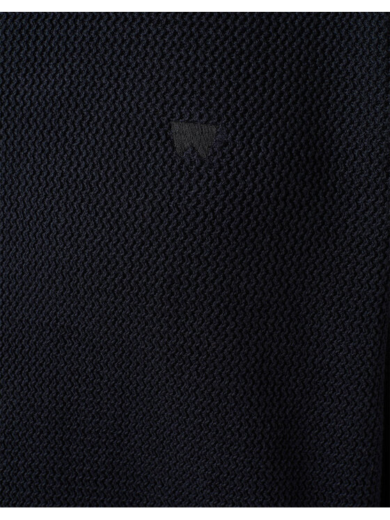 Wrangler Wrangler Sweter CREWNECK SWEATER Czarny Regular Fit