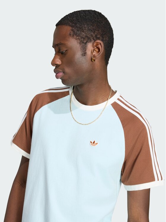 adidas adidas T-Shirt 161533 Turkusowy Loose Fit