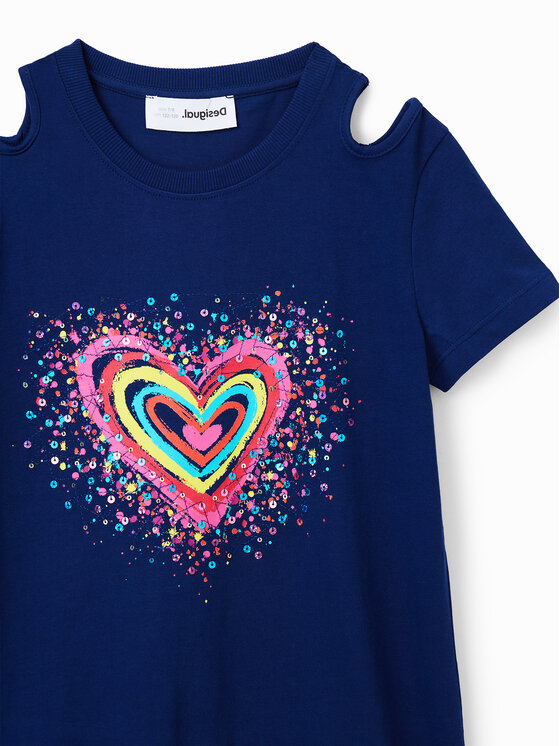 Desigual Desigual Hétköznapi ruha 23SGVK09 Sötétkék Regular Fit