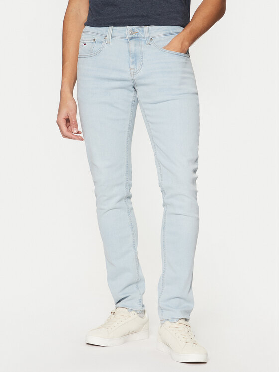 Męskie Jeansy Tommy Jeans, Rozmiar 33/32, Niebieskie, Scanton DM0DM20186