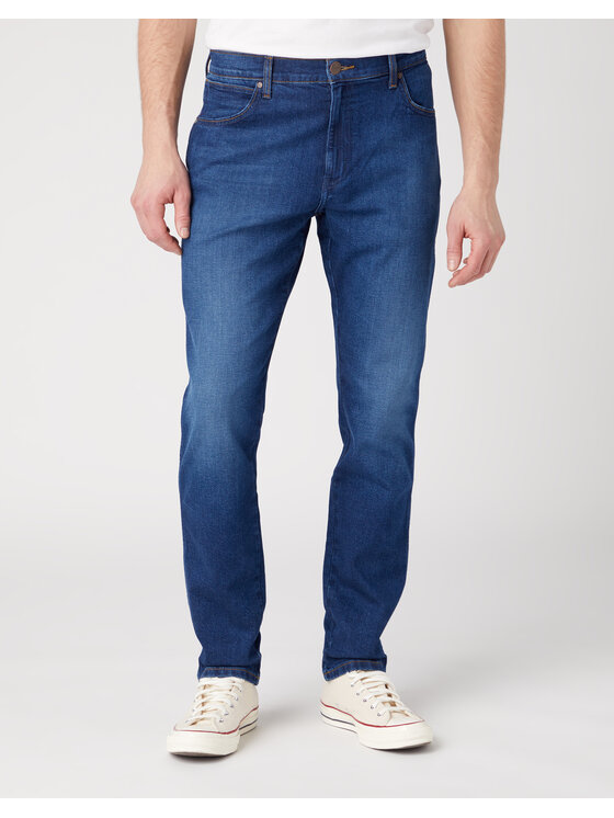 Wrangler Wrangler Jeansy 5401019572994 Niebieski Regular Fit