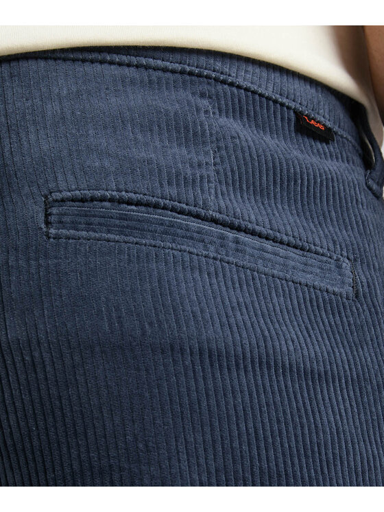 Lee Lee Pantaloni chino L71FQE50 Blu scuro Regular Fit