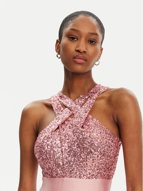 Rinascimento Rinascimento Abendkleid CFC0122587003 Rosa Regular Fit