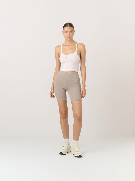 La Mania La Mania Biker shorts AUDREY Beige Classic Fit