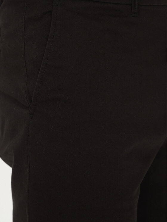 Calvin Klein Calvin Klein Pantalon scurți din material Modern Twill Reg. Straight Short K10K114068 Negru Regular Fit