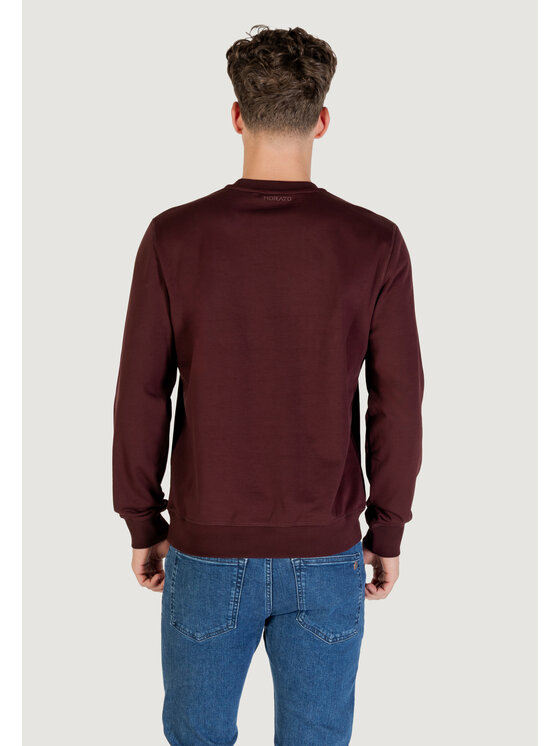 Antony Morato Antony Morato Μπλούζα REGULAR FIT WITH RUBBER PRISM SHAPE PRINT Μπορντό Regular Fit