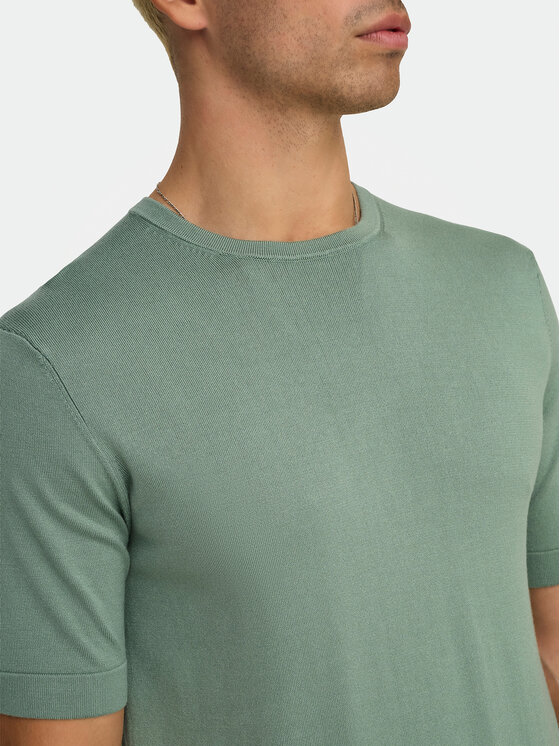 Only & Sons Only & Sons T-krekls Wyler 22022928 Zaļš Regular Fit