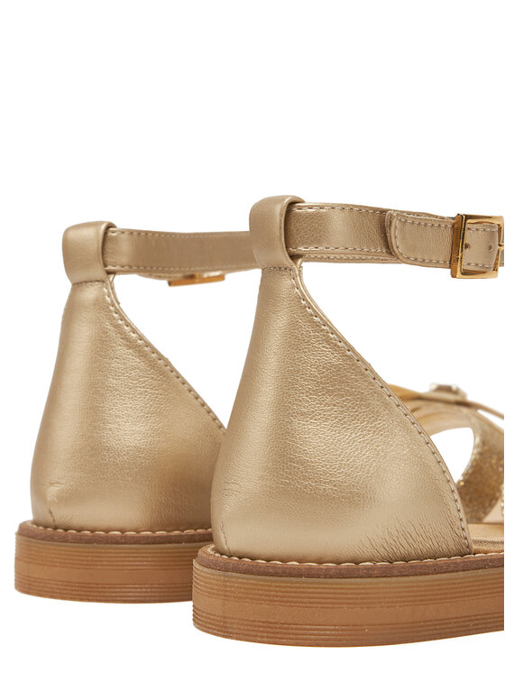 Tommy Hilfiger Tommy Hilfiger Sandale Sandal T4A2-33943-0572 S Zlatna
