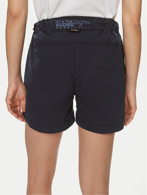 Napapijri Napapijri Szorty materiałowe Aberdeen NP0A4I51 Granatowy Loose Fit