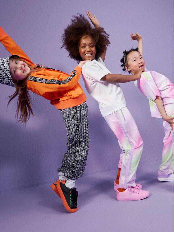 Reima Reima Bluza MINNA PARIKKA Peace 5200209A Pomarańczowy Regular Fit