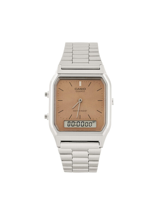 Ceas Casio Vintage AQ-230A-4AMQYES Argintiu