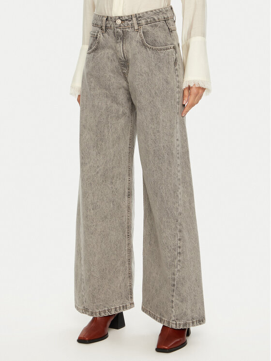 ViCOLO ViCOLO Farmer DS0004 Szürke Wide Leg