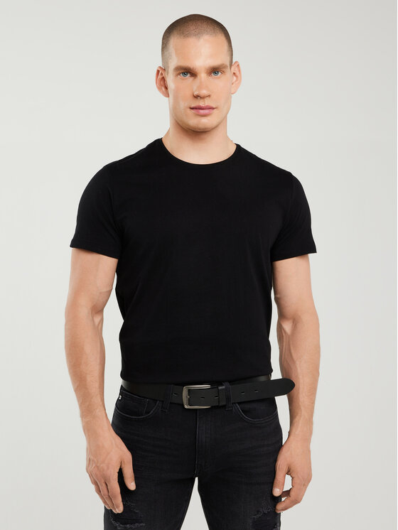 BIG STAR BIG STAR T-Shirt BASIC Czarny Basic Fit