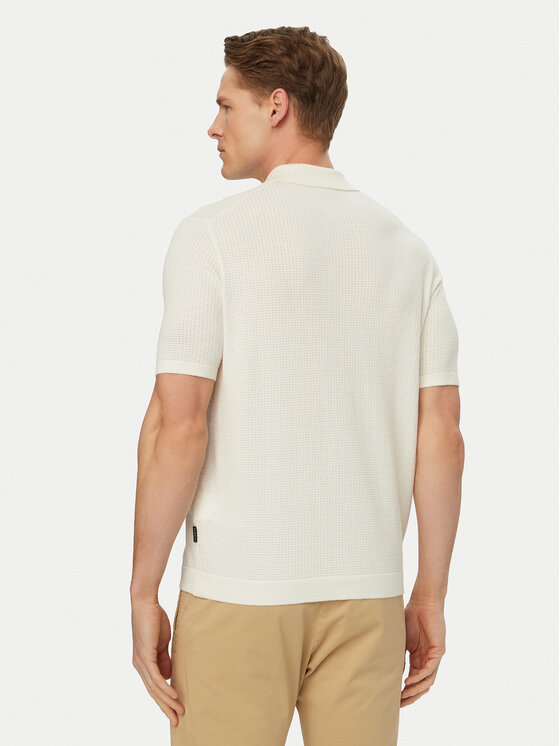 Bugatti Bugatti Риза 7100-15536E Бял Regular Fit