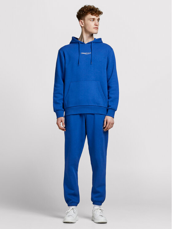 Felpa Elias 12195574 Blu Oversize