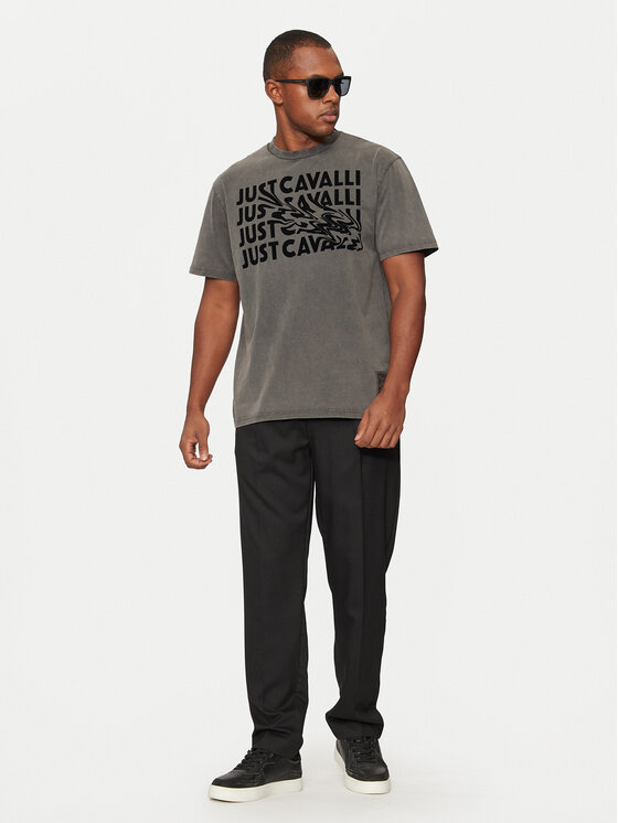 Just Cavalli Just Cavalli T-särk 77OAHC05 Must Regular Fit