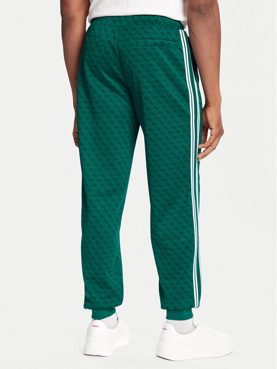 Guess Guess Sportinės kelnės Z5BB19 K2042 Žalia Regular Fit