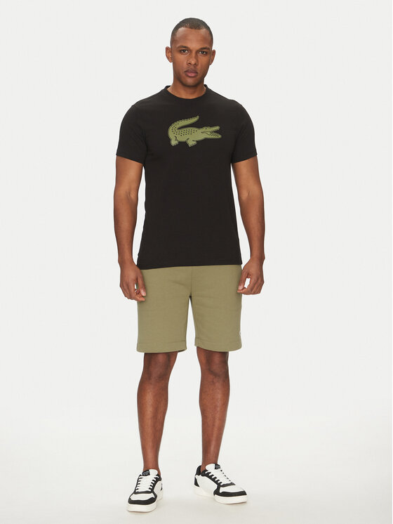 Lacoste Lacoste T-shirt TH2042 Crna Regular Fit