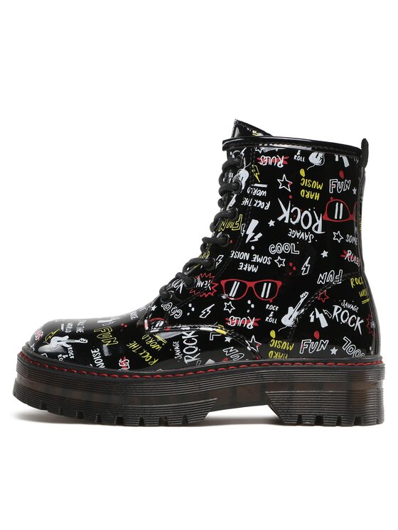 Nelli Blu Nelli Blu Черевики туристичні AVO-81587-002 Чорний