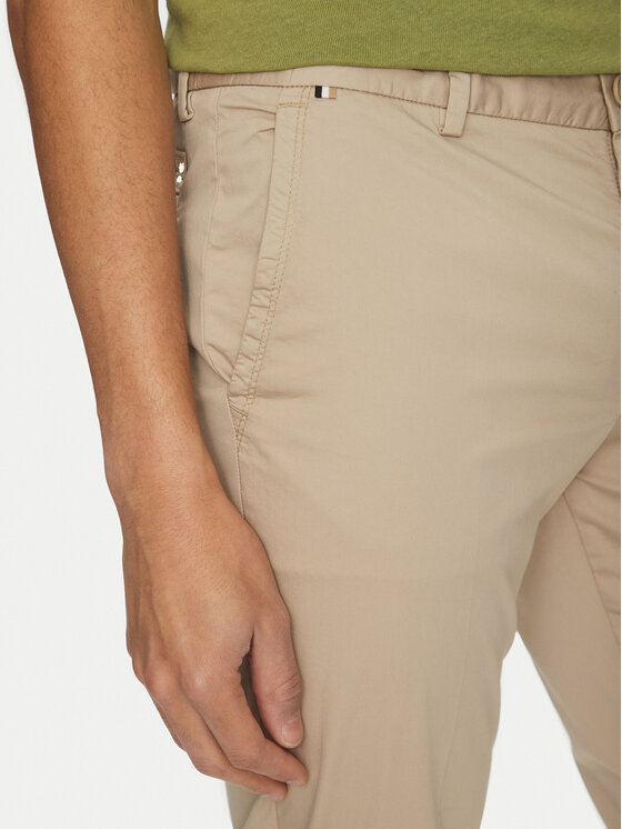 BOSS BOSS Chinosy H-Kaiton1 50540650 Beżowy Slim Fit