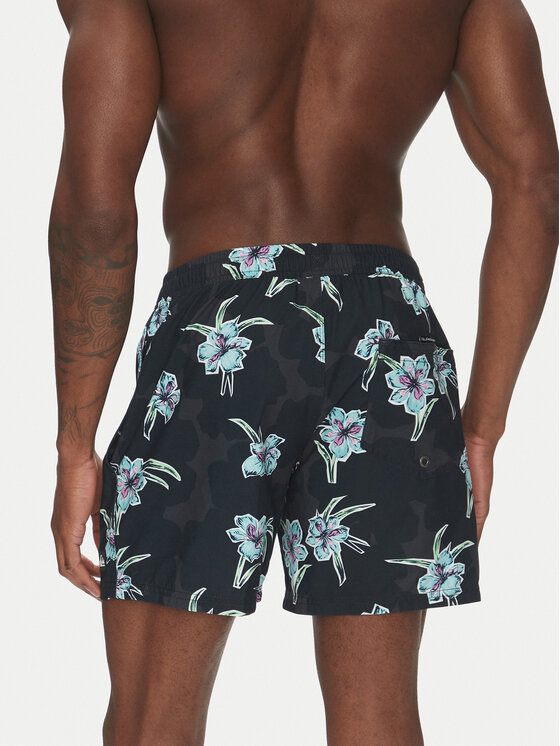 Quiksilver Quiksilver Σορτς κολύμβησης Everyday Straight Volley 15 EQYJV04121 Μαύρο Regular Fit
