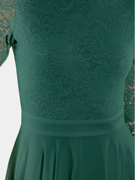 Swing Swing Rochie cocktail 77761710 Verde Regular Fit