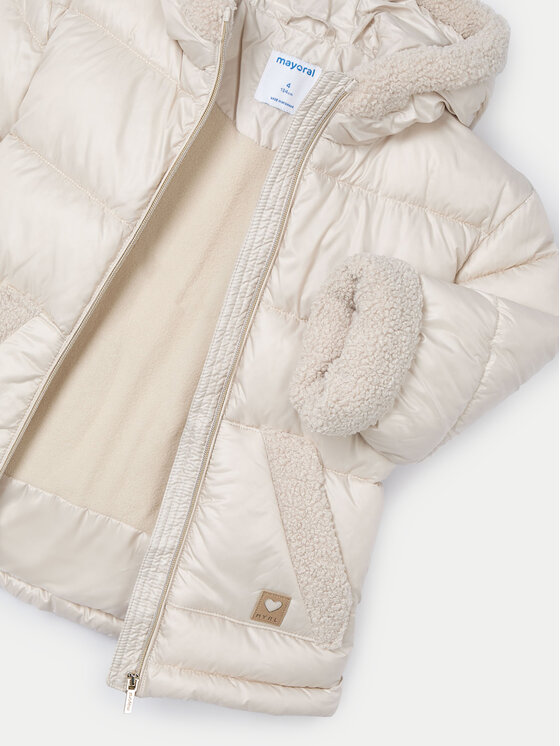 Mayoral Mayoral Зимно яке 4491 Сив Regular Fit