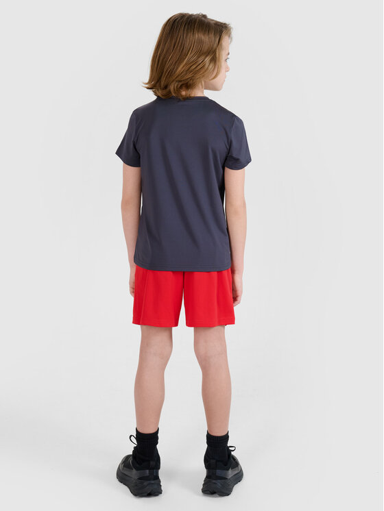 4F 4F Szorty sportowe 4FJWSS25TFSHM0859-62S Czerwony Regular Fit