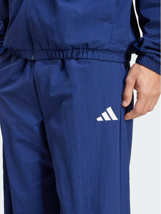 adidas adidas Spodnie materiałowe 151555 Niebieski Loose Fit
