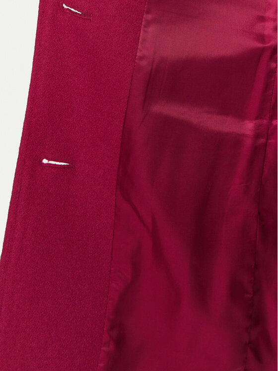 United Colors Of Benetton United Colors Of Benetton Vlnený kabát 2U62DN062 Ružová Regular Fit