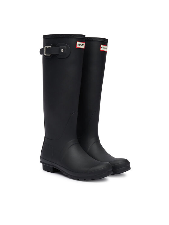 Hunter Hunter Гумени ботуши Womens Org Tall WFT1000RMA Черен