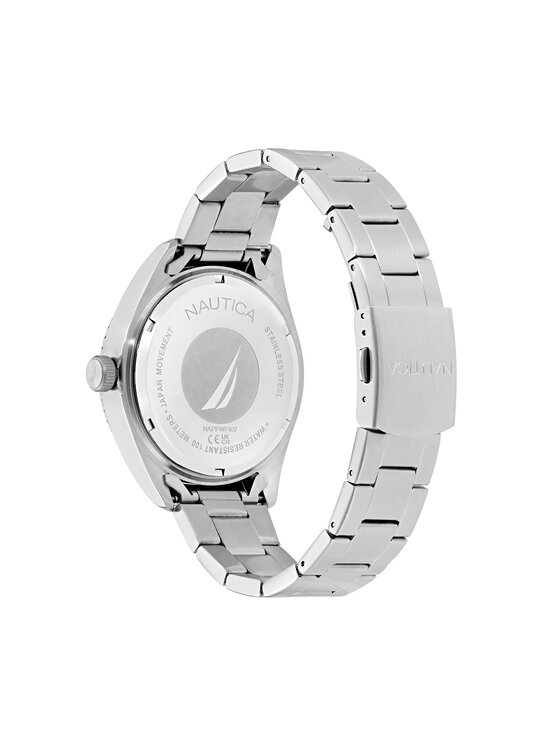 Nautica Nautica Zegarek Finn World NAPFWF407 Srebrny
