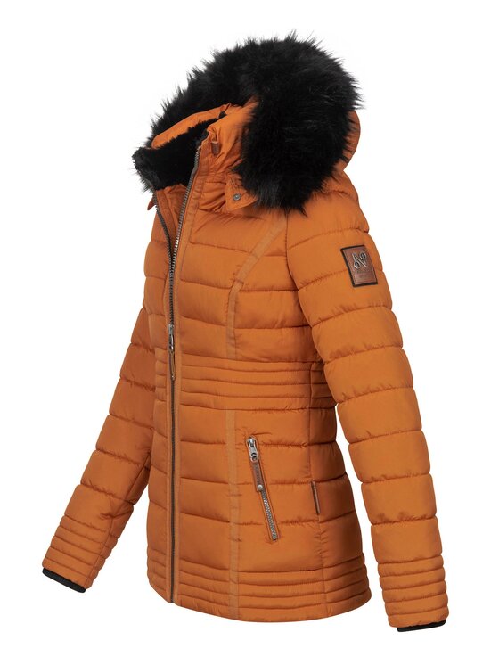 Navahoo Navahoo Kurtka zimowa Umay Pri Brązowy Regular Fit