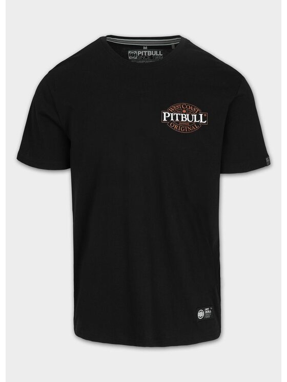 PITBULL PITBULL T-Shirt HATTER Czarny Regular Fit