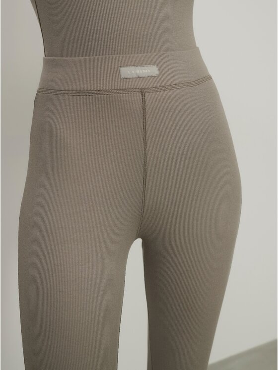 La Mania La Mania Leggings KISS 2 Marrone Active Fit
