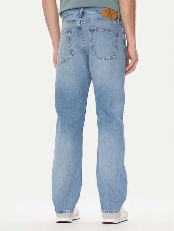 Calvin Klein Jeans Calvin Klein Jeans Blugi J30J327507 Albastru Straight Fit