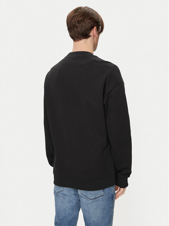 HUGO Hugo Felpa Naylos 50515188 Nero Regular Fit