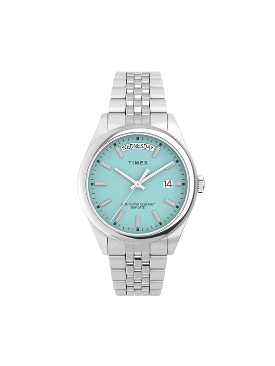 Timex Timex Zegarek TW2V68400 Srebrny